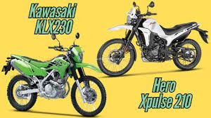 Hero Xpulse 210 Vs Kawasaki KLX230: Adventure Bikes Compared