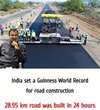 Breaking Ground, Breaking Records: Andhra Pradesh Highway Paves Its Way Into Guinness Glory in Just 24 Hours