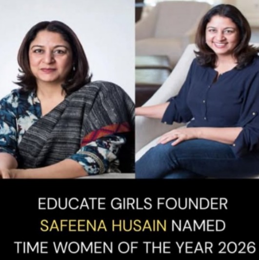 Safeena Husain Joins Global Icons In Time’s Women Of The Year 2026