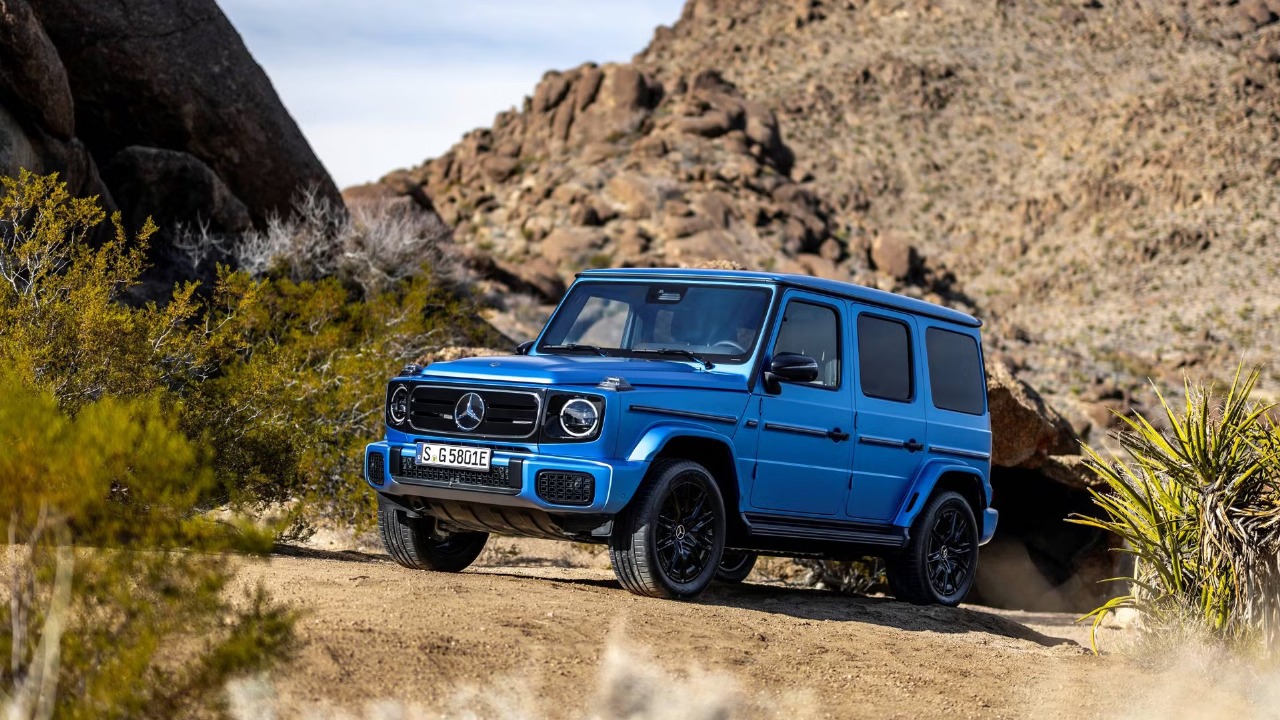Iconic Goes Electric: Mercedes-Benz G-Class G 580 EV Arrives at ₹3 Crore