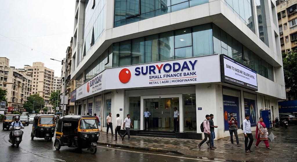 Suryoday Small Finance Bank to Raise 5 Billion Rupees in Capital