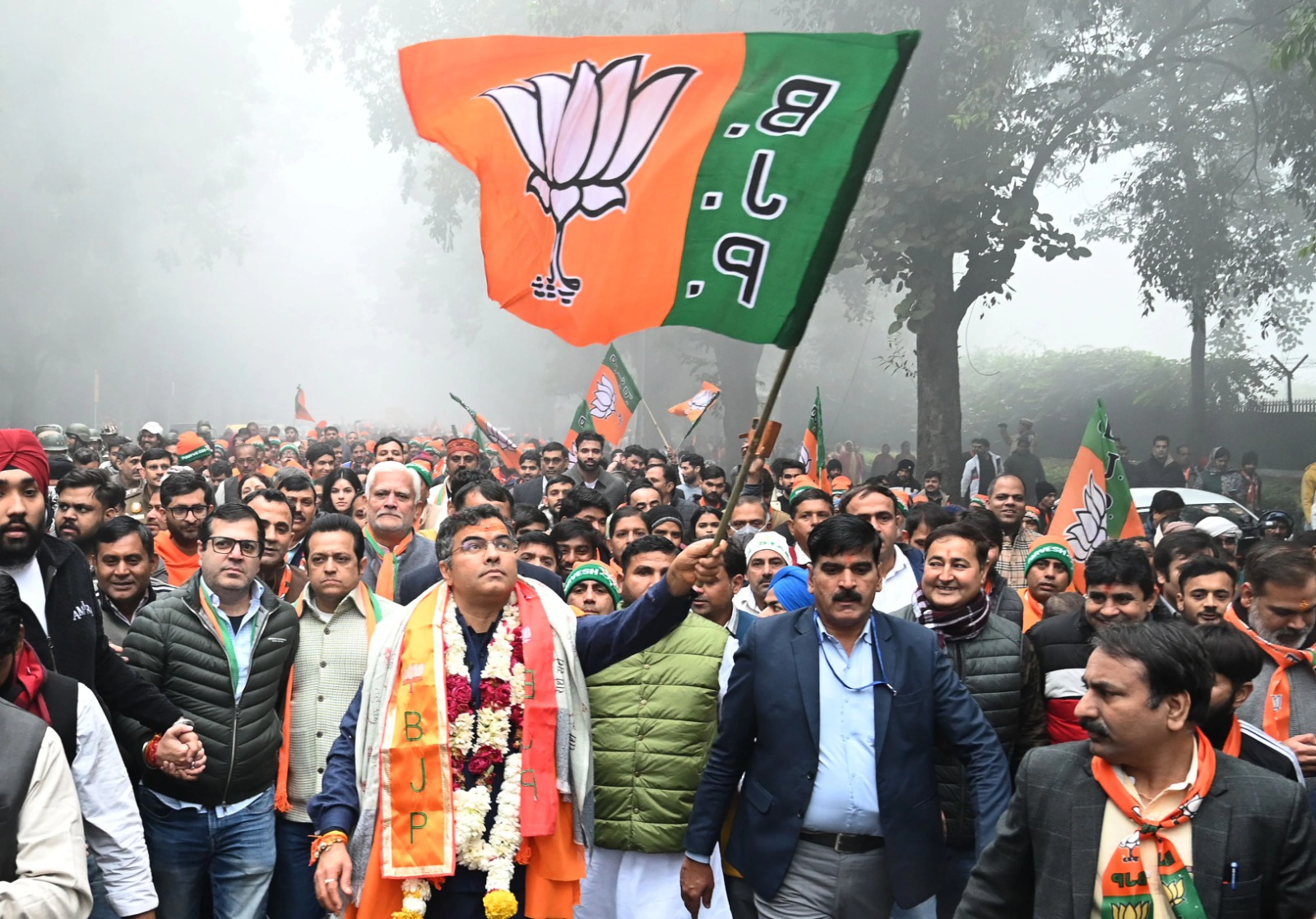 BJP Surges Ahead in Delhi Elections: AAP Heavyweights Trail in Early Counts