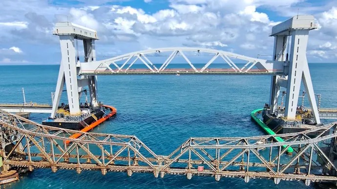 The Bridge of Time: Unveiling the Century-Old Marvel of Pamban!