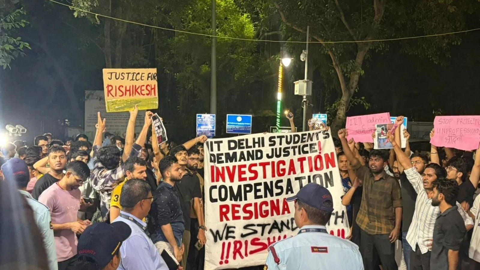 Slogan Clash: IIT Delhi Protesters Deny Administration's Claim of 'Unsavoury' Language