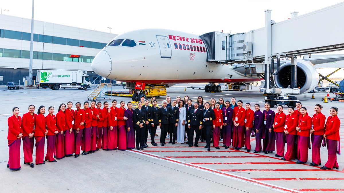 Empowering Skies: Air India's All-Women Crews Make History