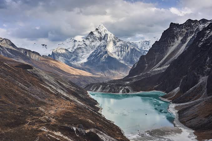 An Avalanche Reshaped Nepal's Glacier Landscape-New Lakes Emerge