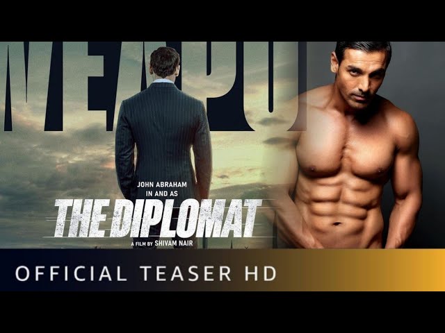 John Abraham Unveils 'The Diplomat' Trailer, Promising a Gripping Political Thriller