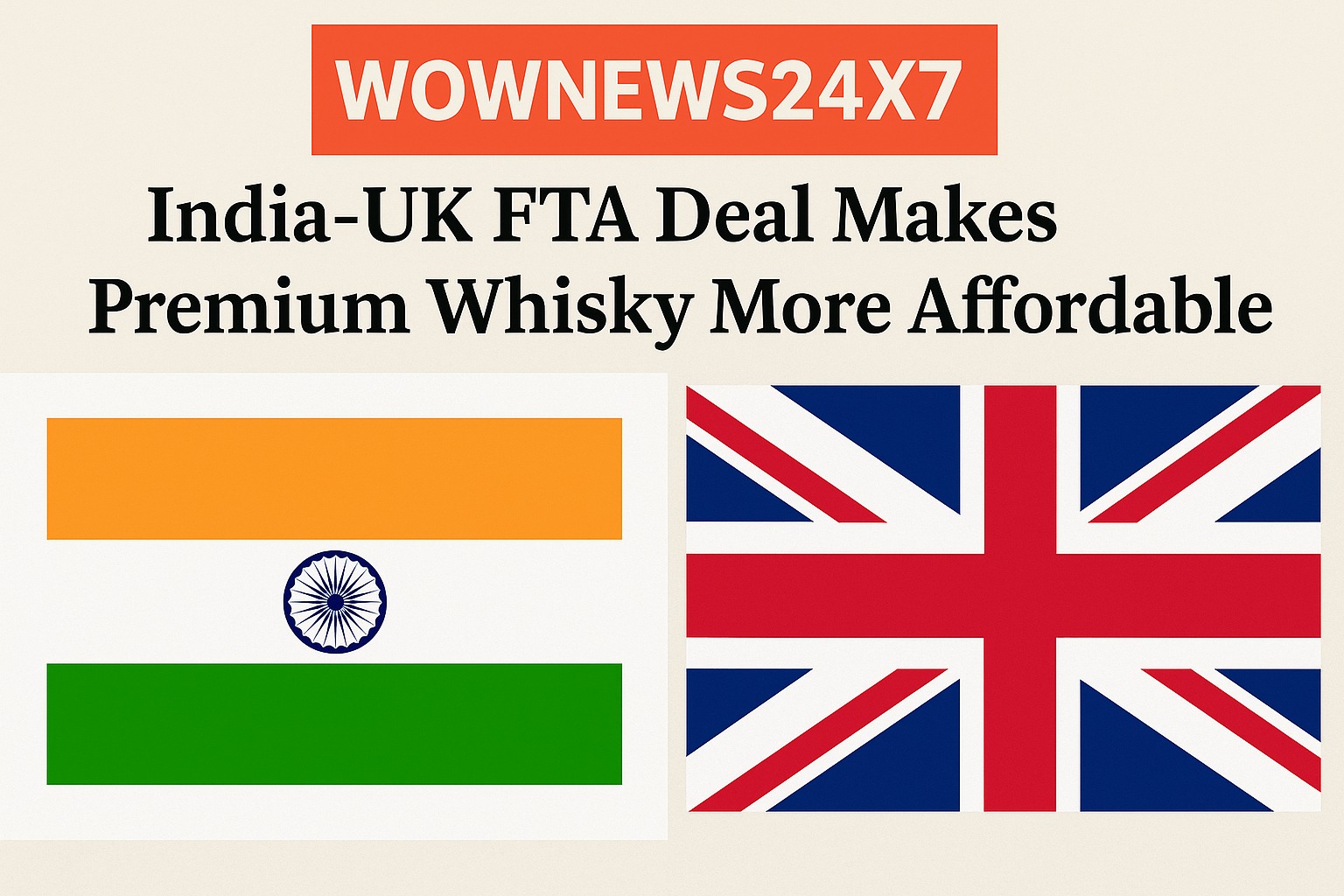 Duty Down, Spirits Up: India-UK FTA  Deal Makes Premium Whisky More Affordable