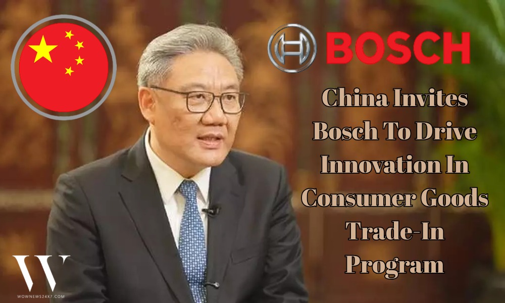 China Commerce Minister Welcomes Bosch’s Active Role In Consumer Goods Modernization