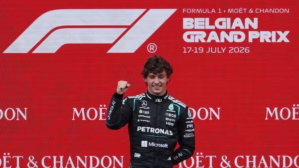 Kimi Conquers the Ardennes: Antonelli Wins Belgian Grand Prix
