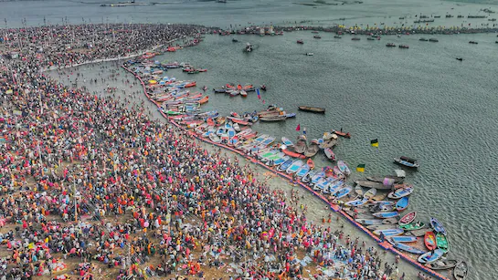 Maha Kumbh 2025 Shatters Records: Over 43 Crore Pilgrims Bathe at Triveni Sangam