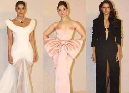 Glam Slam: Priyanka, Tamannaah & Triptii Steal the Spotlight at Starry Fashion Soirée