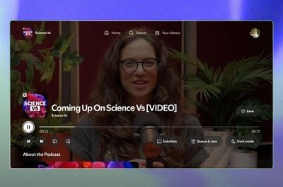 Spotify Gets a Visual Remix on Apple TV with Podcast Videos & Smarter Features