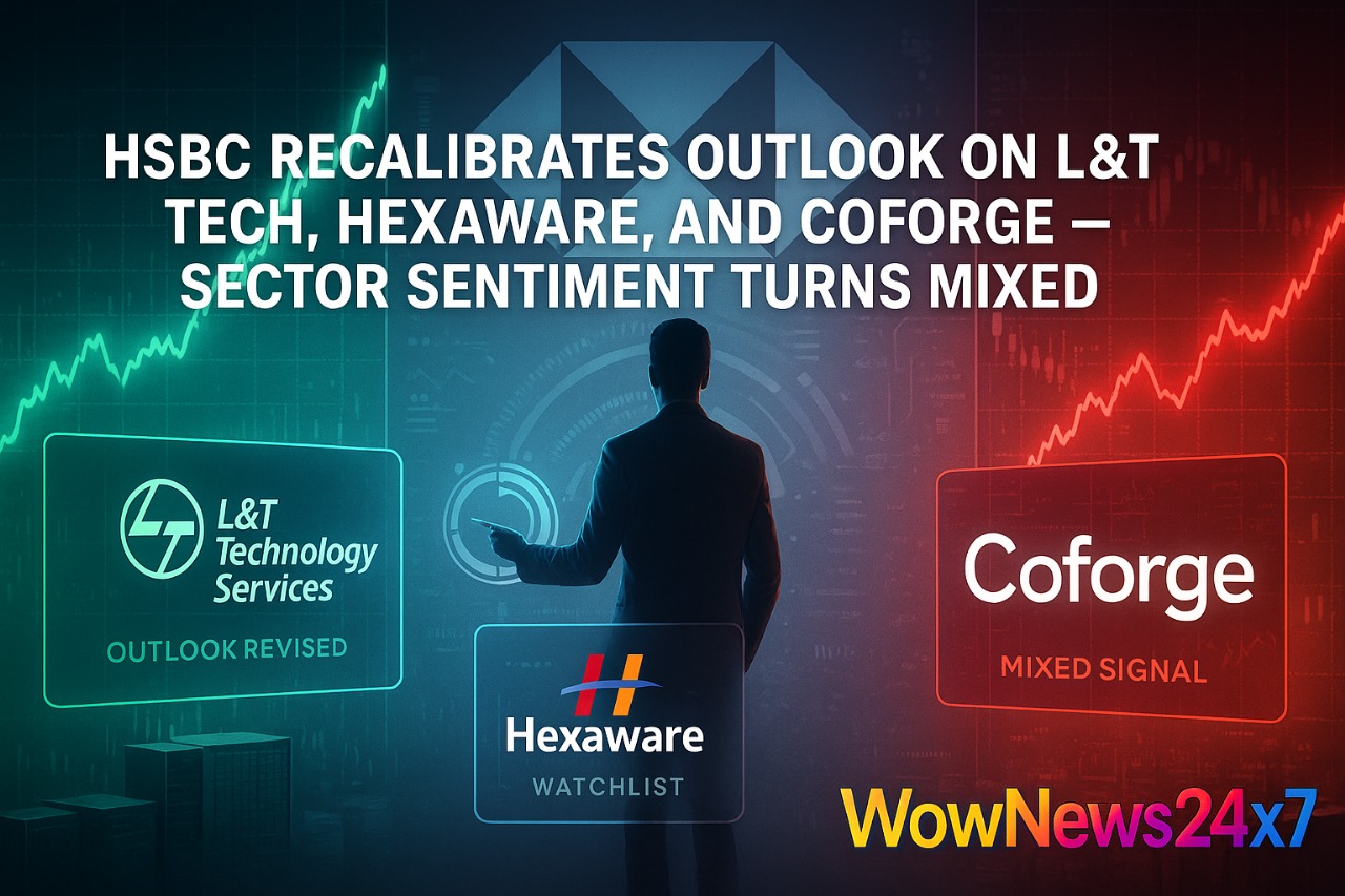 HSBC Reassesses India IT Landscape: Cuts Target for L&T Tech, Raises Targets for Hexaware and Coforge