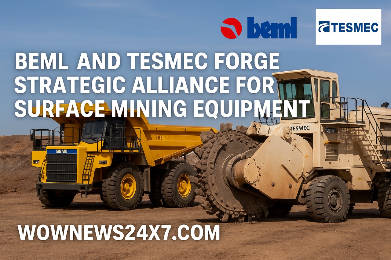 Digging Deeper: BEML and Tesmec Forge Strategic Alliance for Surface Mining Equipment