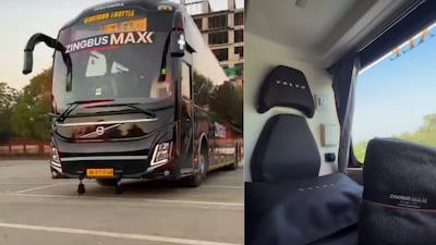 From Prayagraj to Delhi in Style: 7-Star Bus Rolls Out Recliners and 5-Course Feasts