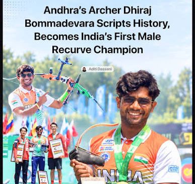 Bullseye Brilliance: Dhiraj Bommadevara Claims Historic World Cup Final Gold