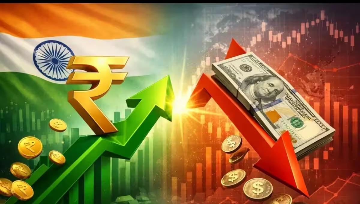 Indian Rupee Opens Up 0.48% at 94.92 Against US Dollar in Mumbai