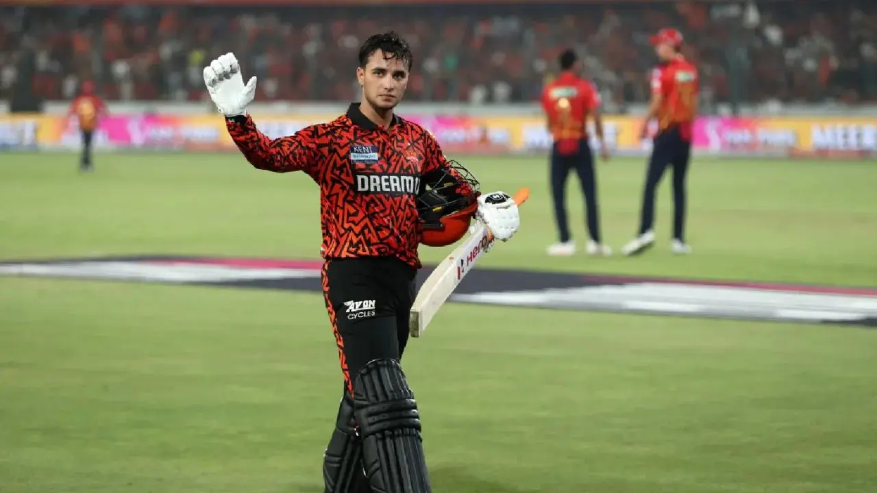 Abhishek Sharma Penalized For Obscene Language During Match