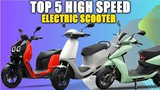 5 Electric Scooters In India That Push Speed Limits Without Compromise