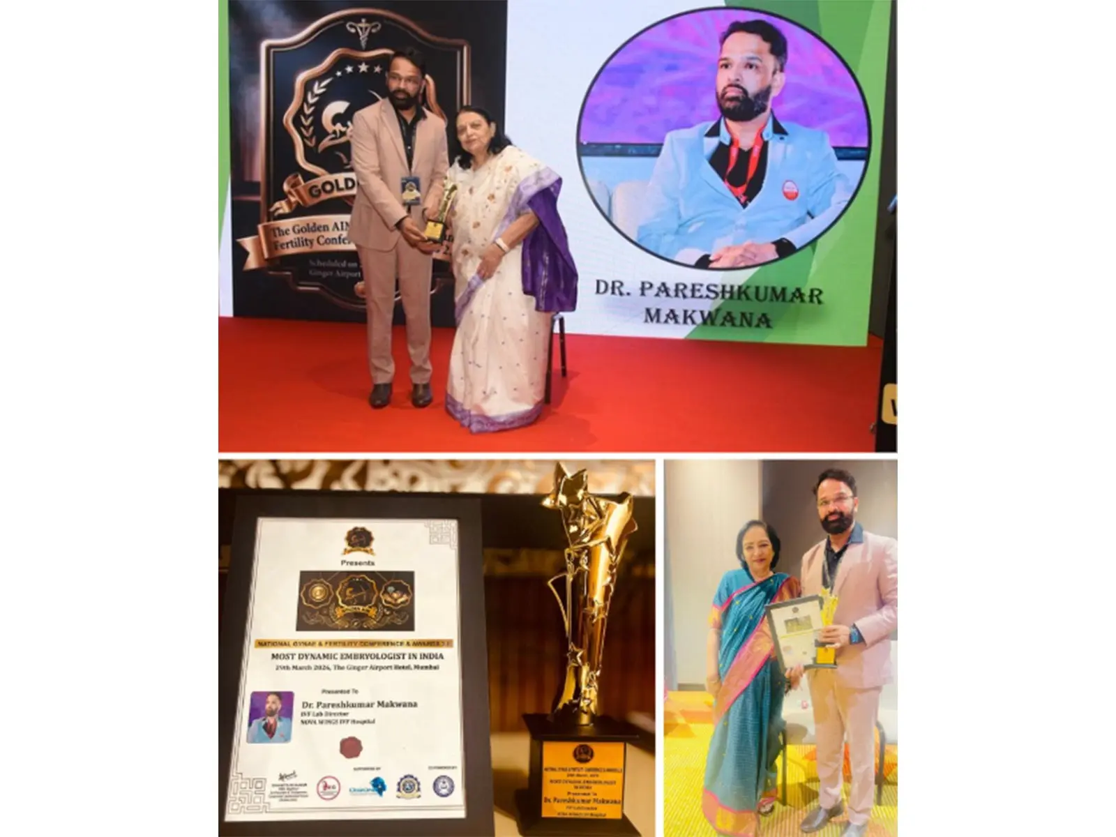 National Award For Dr. Paresh Makwana Showcases Ahmedabad’s Fertility Excellence