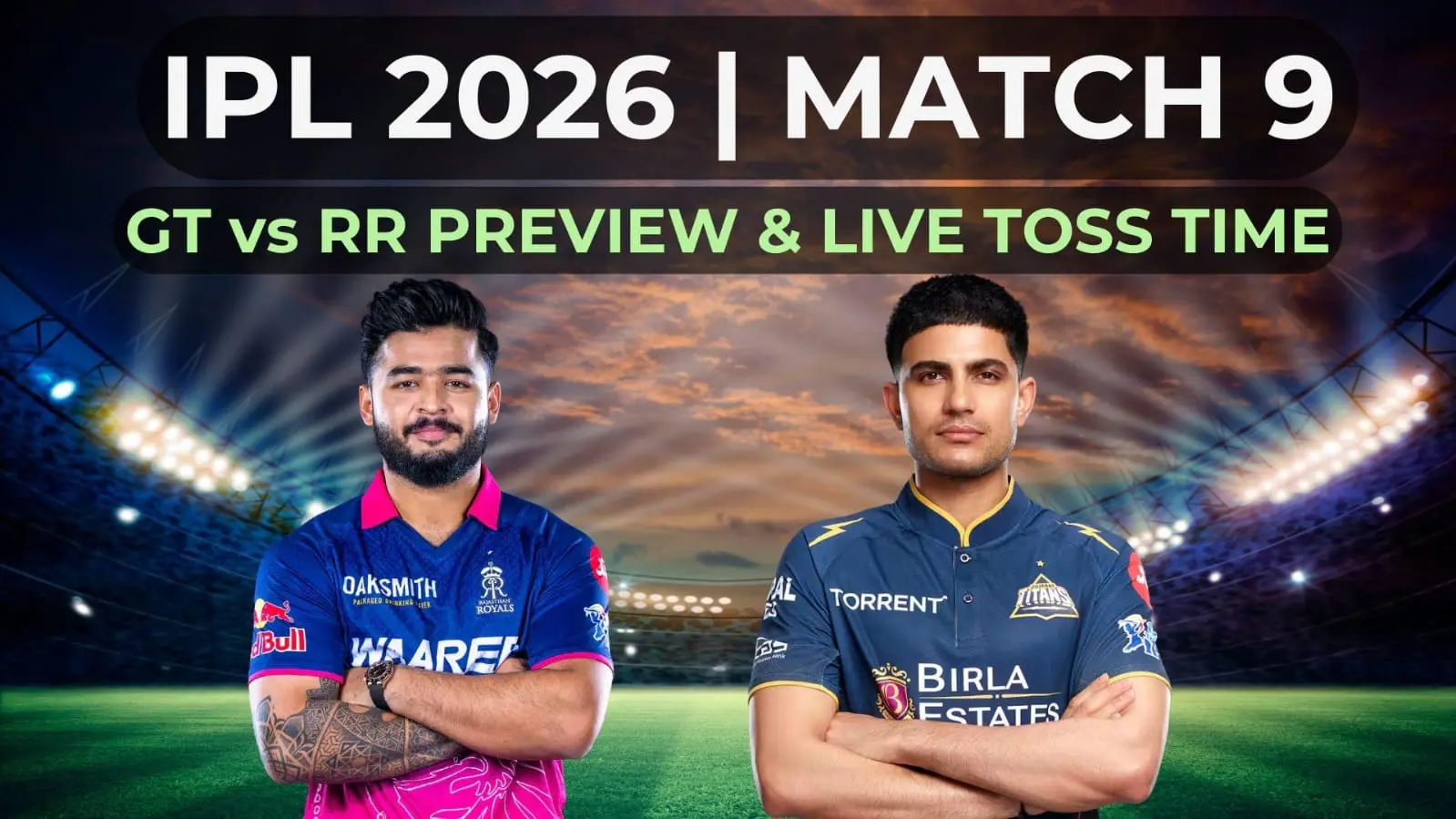 Gujarat Titans And Rajasthan Royals Set For High-Voltage IPL Clash