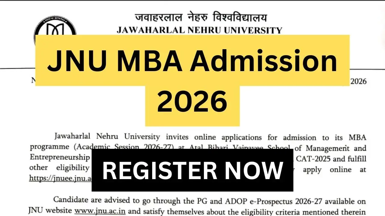 JNU Releases E-Prospectus For 2026-27 Admissions