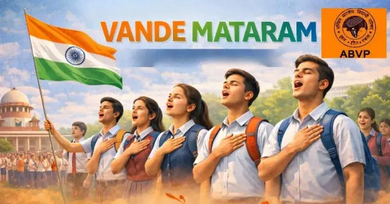 Vande Mataram echoes across 117 Delhi campuses in ABVP campaign