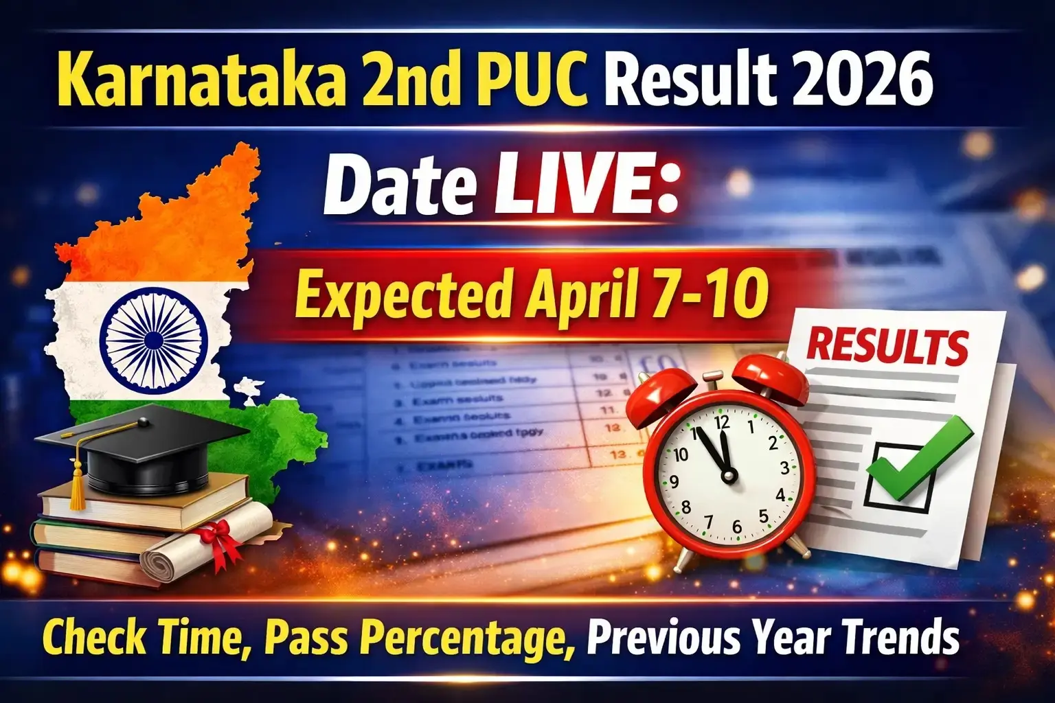 Karnataka Students Await 2nd PUC Results Tomorrow