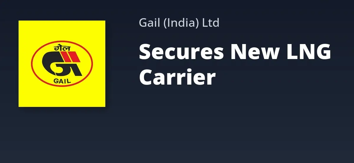 GAIL And Alpha Sign Long-Term LNG Carrier Charter Agreement