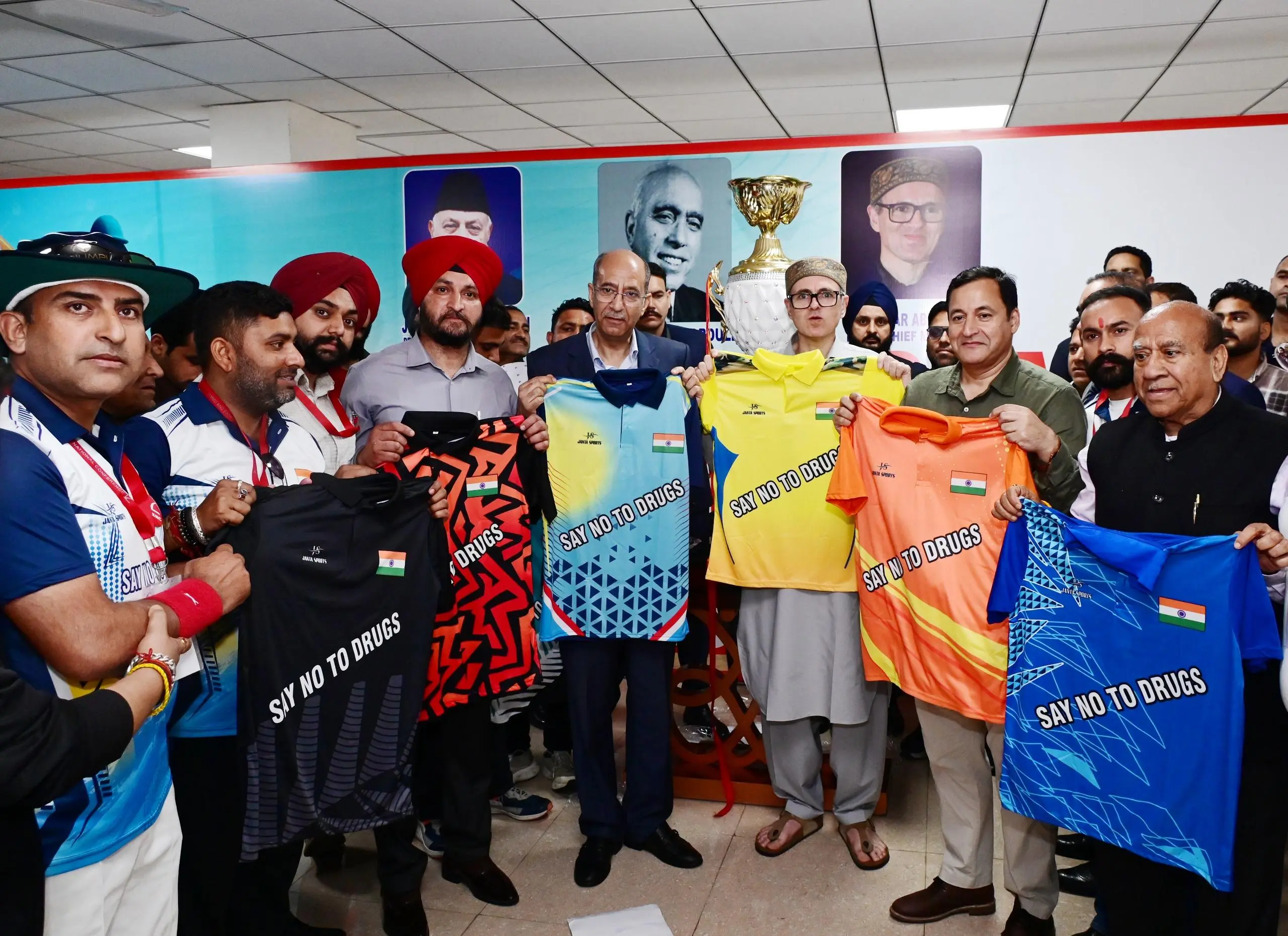 Cricket Spirit Shines: Sher-e-Kashmir Trophy And Jerseys Unveiled