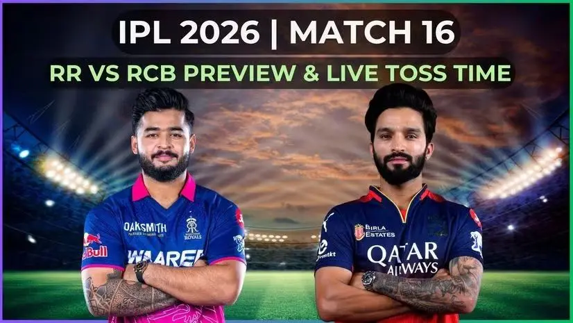 IPL 2026 RR Vs RCB Clash: Playing 11, Toss, And Streaming