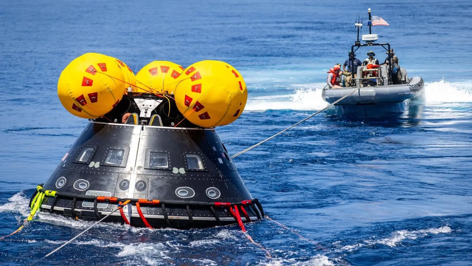 NASA’s Recovery Teams Ensure Smooth Artemis II Ocean Landing
