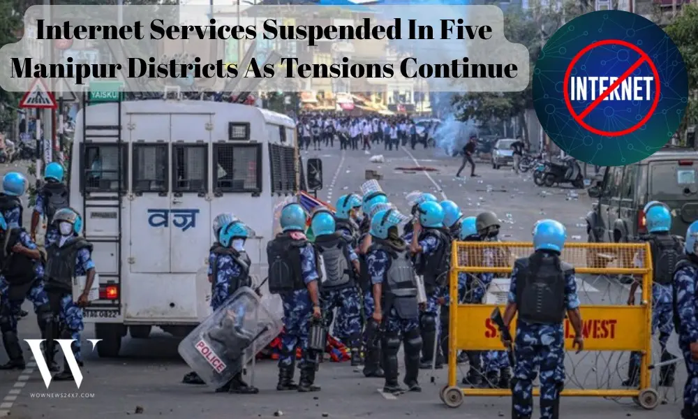 Internet Suspension In Manipur Extended As Authorities Monitor Volatile Situation