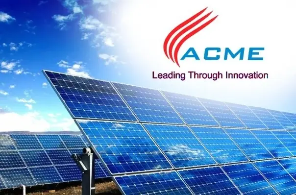 Acme Solar Holdings Shares Surge 5% On Market Optimism