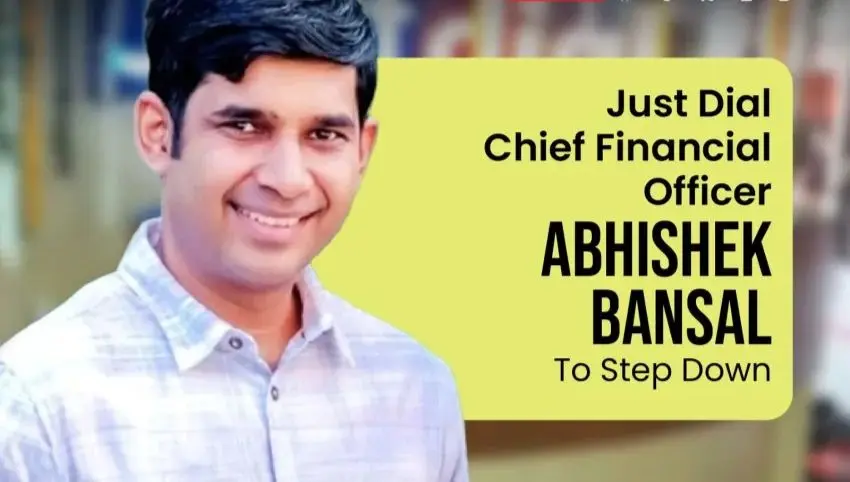Just Dial CFO Abhishek Bansal Steps Down After 12 Years Of Service