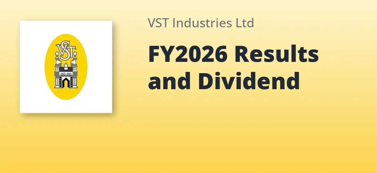 VST Industries Reports Strong Q4 Performance With Dividend Recommendation