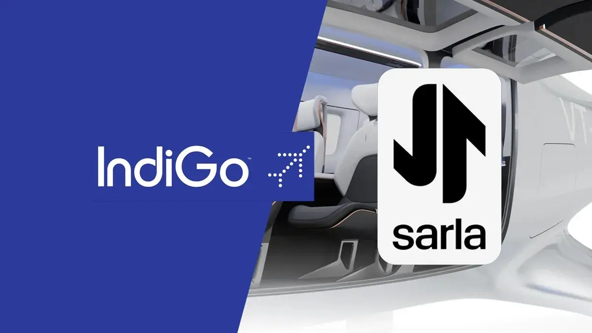 IndiGo Enters Air Taxi Race With Sarla Aviation Investment