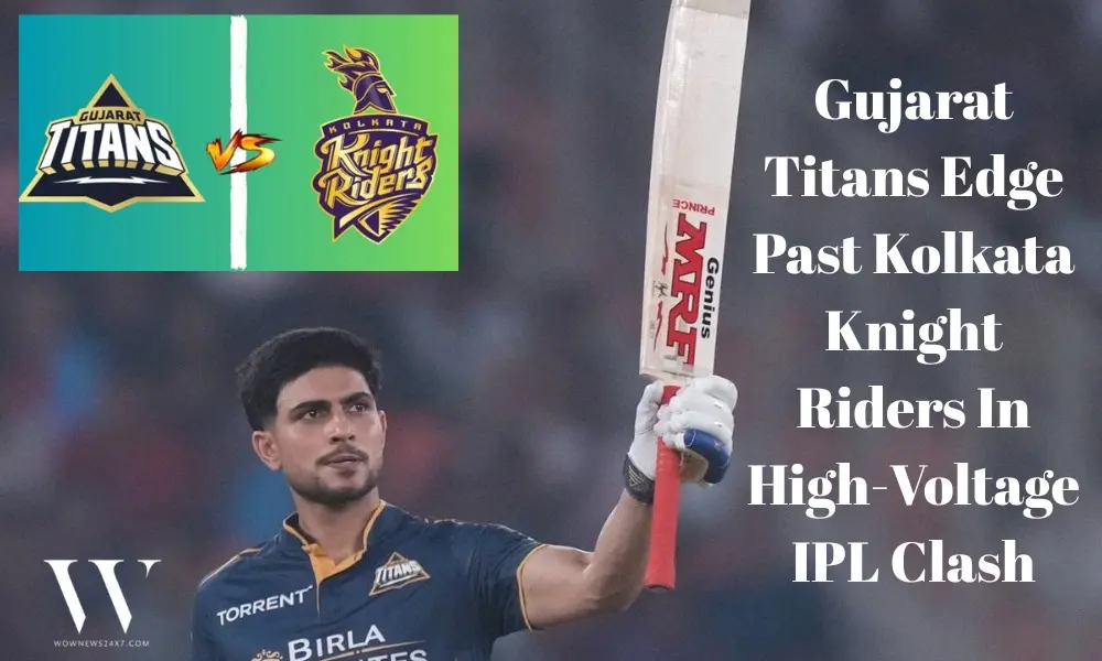 Shubman Gill’s Captain’s Knock Of 86 Powers Gujarat Titans To Thrilling Win Over Kolkata Knight Riders