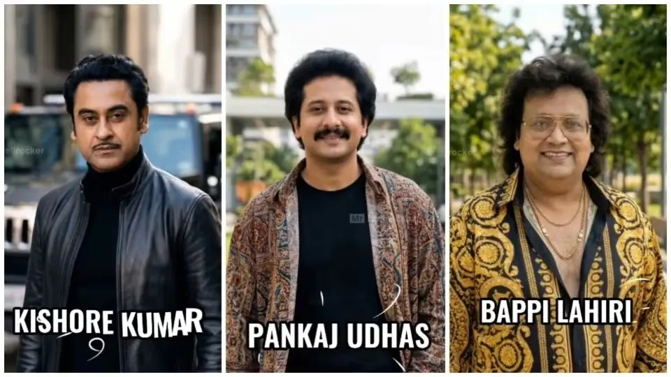 AI Imagines Legendary Indian Singers In Modern Handsome Looks