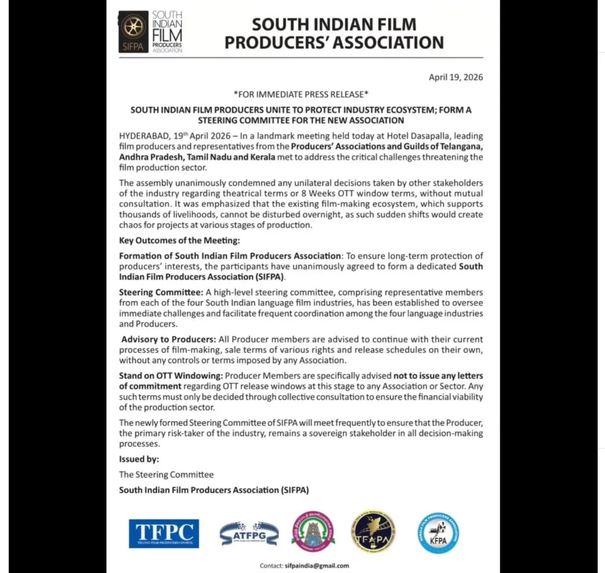 Producers Push Back: South Indian Film Industry Rejects Eight-Week OTT Release Proposal