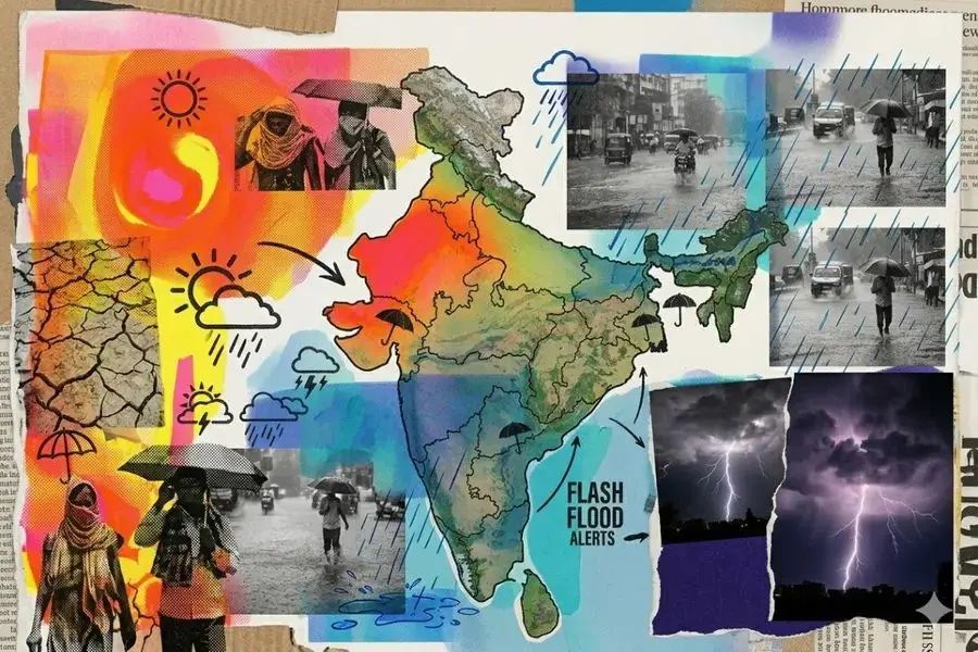 IMD Warns Of Heatwave In North, Heavy Rains In Northeast And South