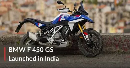 BMW F 450 GS Brings Adventure Spirit To India With Affordable Twin-Cylinder Power