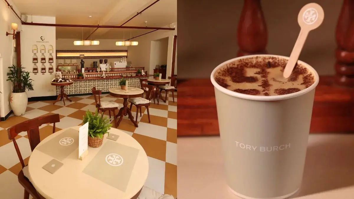 Couture Meets Coffee: Tory Burch Launches Romy Bag-Inspired Café In India