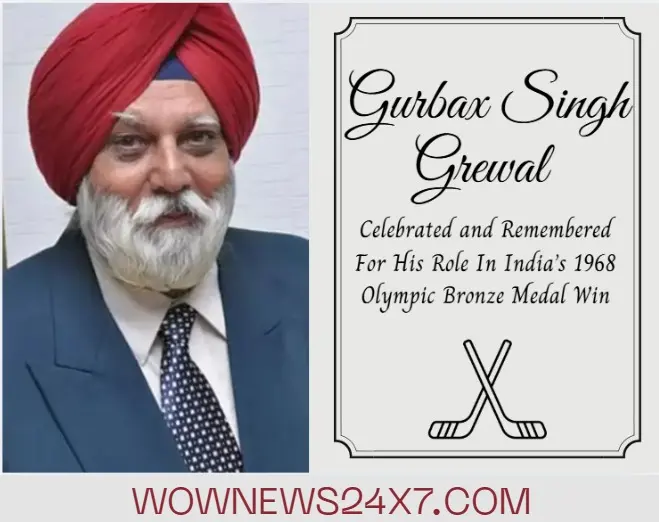 Hockey Legend Gurbax Singh Grewal Passes Away At 84, Leaving Behind An Iconic Legacy