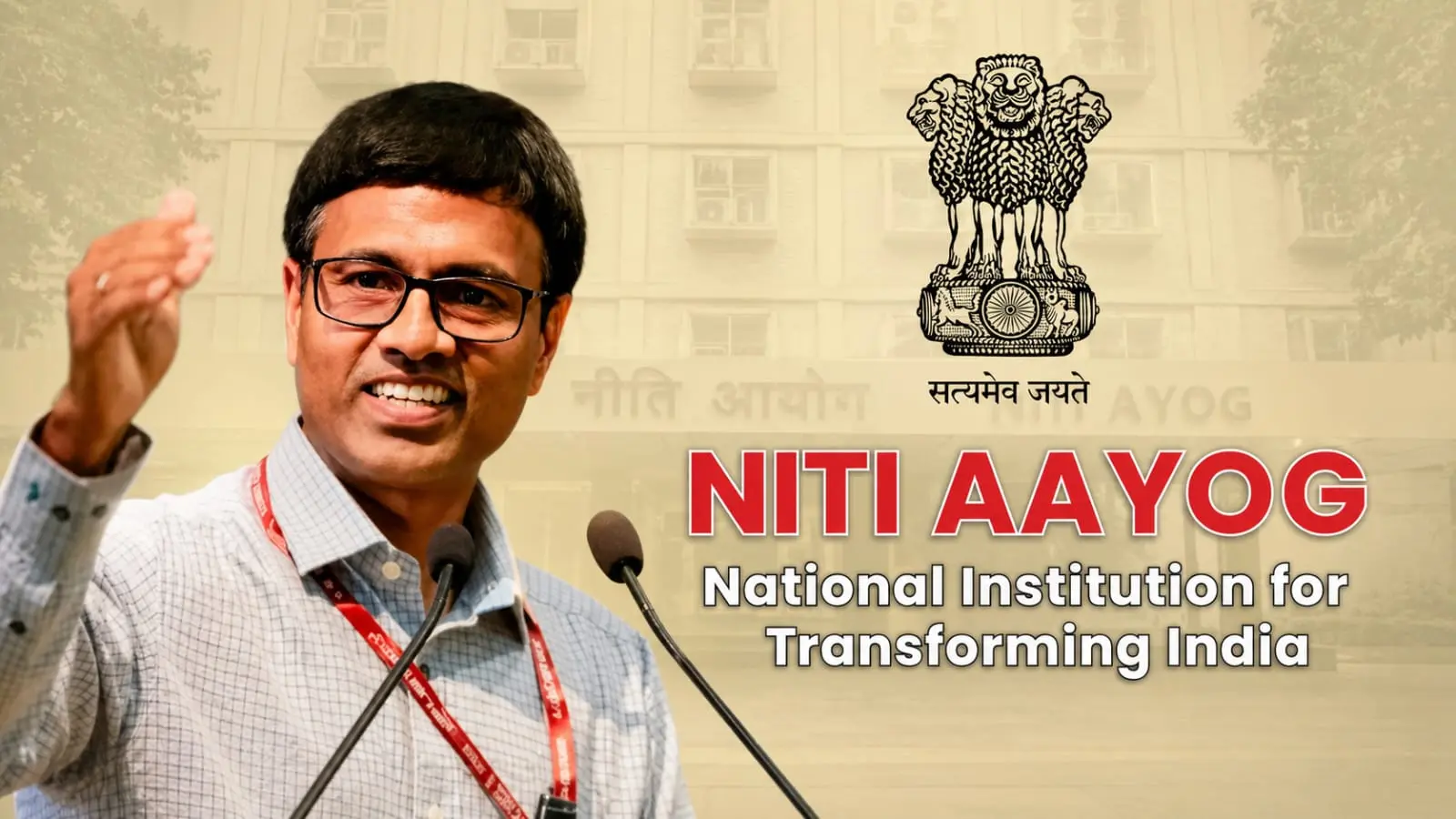 From Healing Patients To Fixing Systems: Srinivas’ Big Leap To NITI Aayog