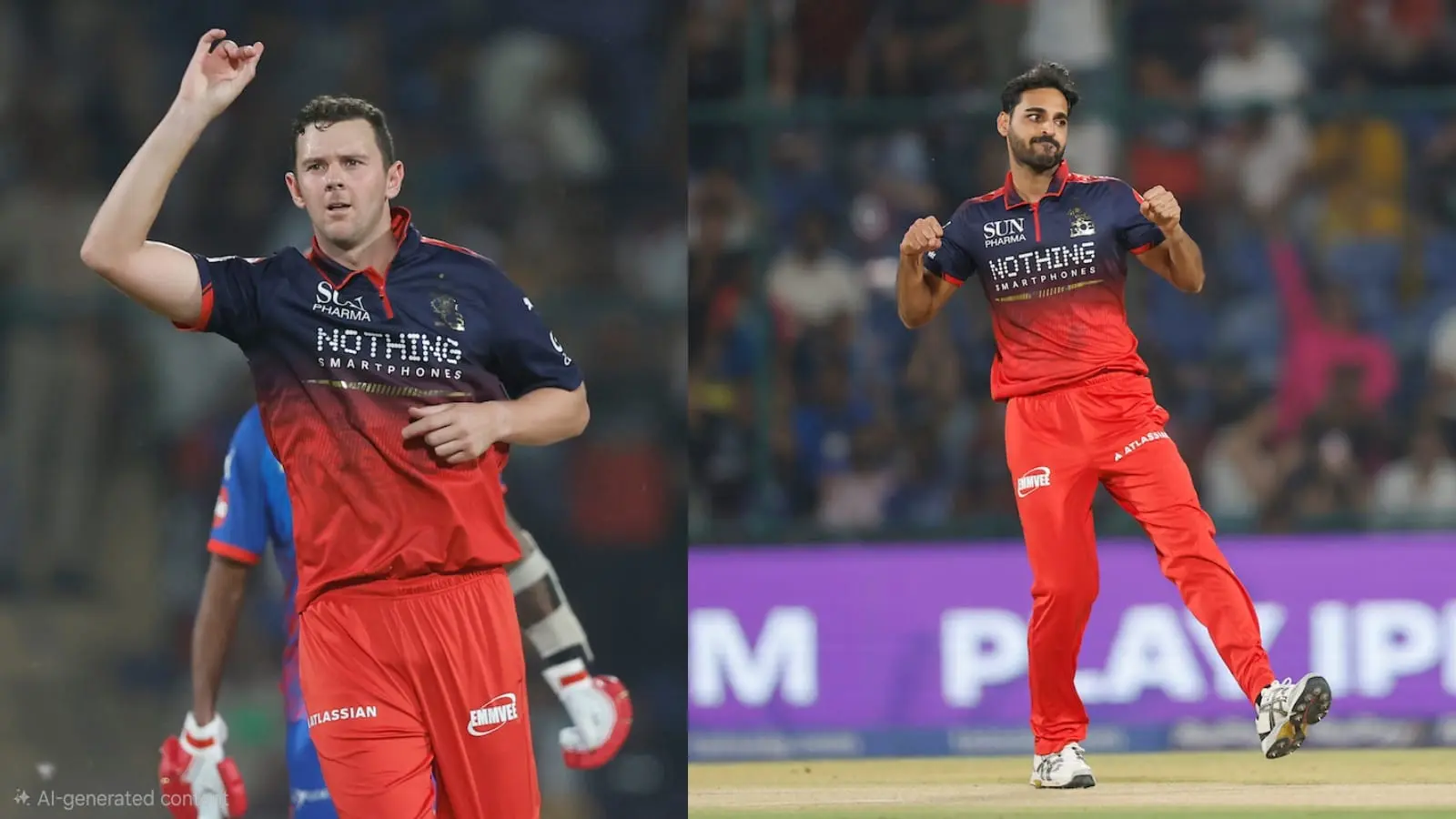 RCB Dominate Delhi As Bhuvneshwar And Hazlewood Power Massive NRR Boost