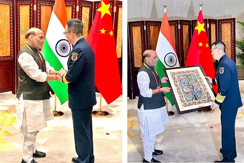 India And China Defence Ministers Hold Talks On SCO Sidelines