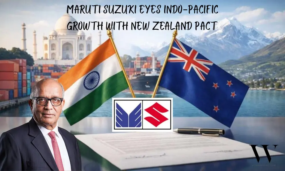 India–New Zealand Trade Agreement Sparks Optimism: Maruti Suzuki Chairman Foresees Export Surge