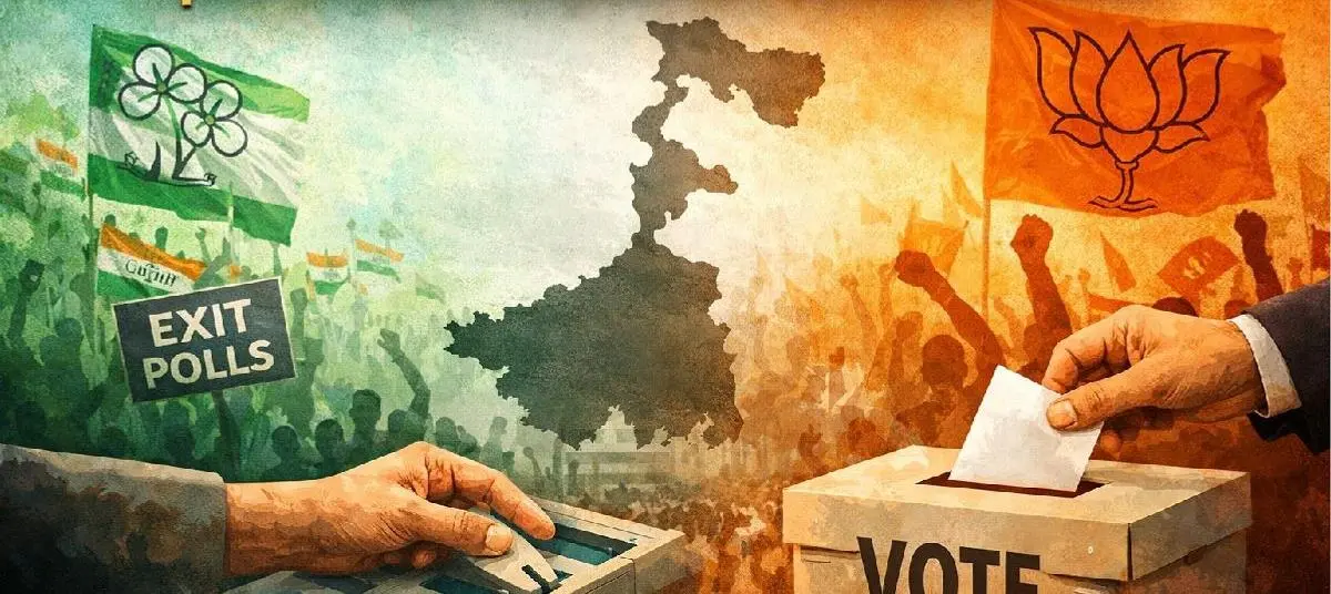 Echoes of the Ballot: West Bengal Exit Polls Unveils After Dusk on April 29